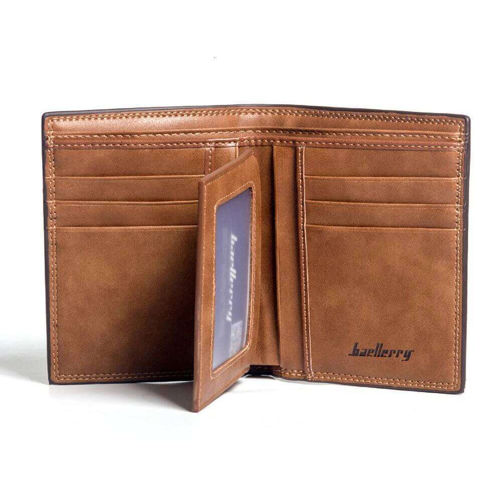 Baellerry Buttery Soft Slim Wallet for Men, Minimalist PU Leather Card Holder - Front Pocket RFID Blocking Cash Organizer C260304