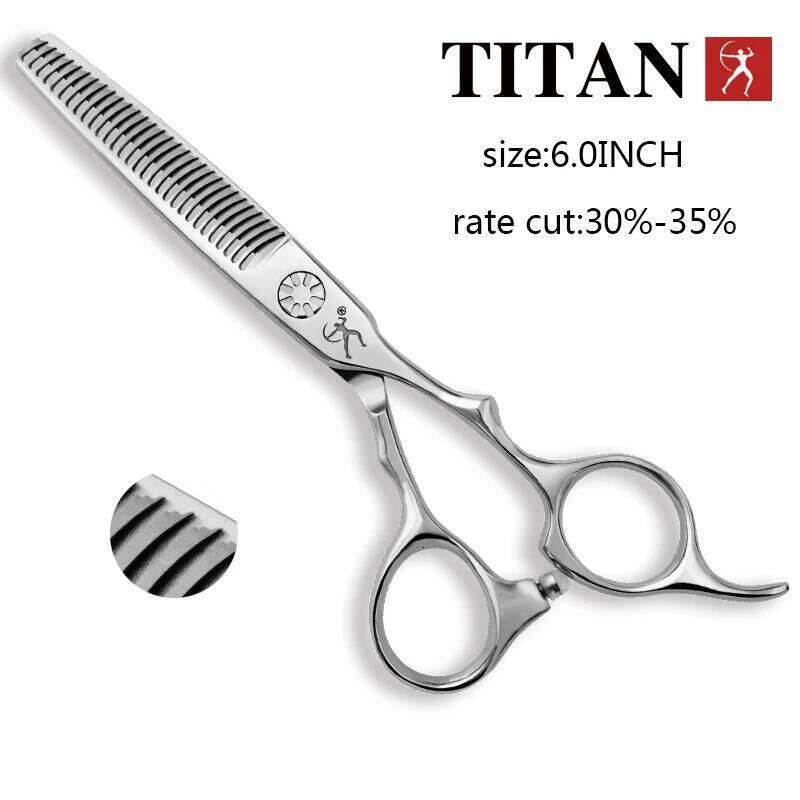 Titan hair thinning scissors with beard ball screw VG10 STEEL H260303