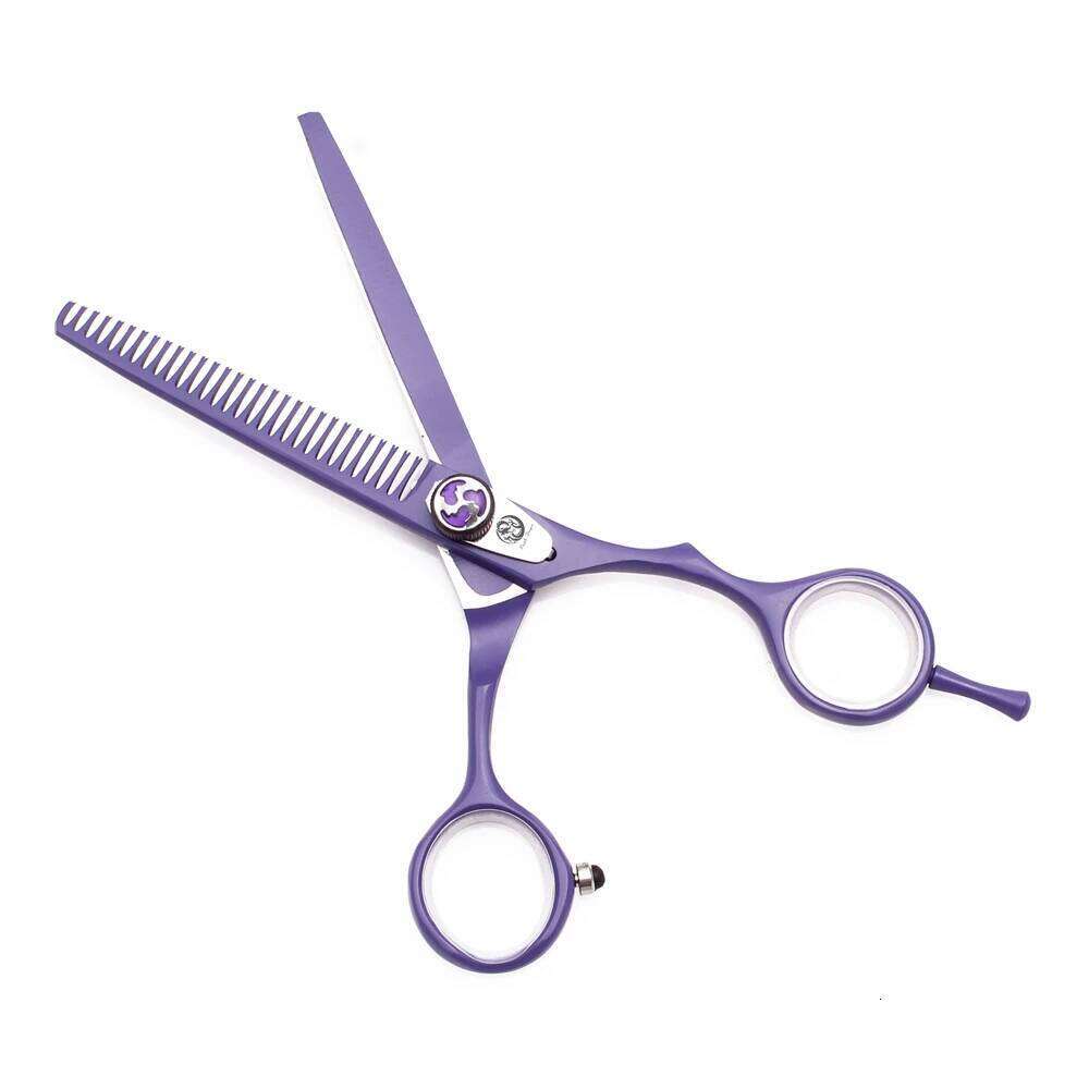 Professional Purple Dragon 5.5" 6" Japan Stainless Hair Cutting Scissors Barber Shop Thinning Shears Salon Z1018 H260303