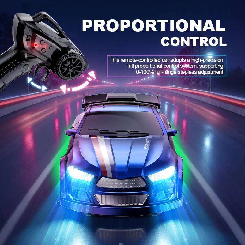 1/64 Scale Drift RC Car - 2.4GHz Desktop Mini Racing Model with ESP, 4WD Remote Control Vehicle, Toy for Adults & Kids, Ideal Gi Z260303