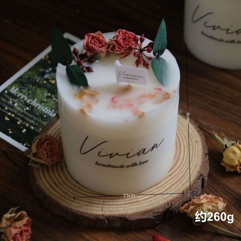 Forest Style Scented Candle Natural Soy Wax Handmade Gift Wedding Decoration Creative Fragrance W260304