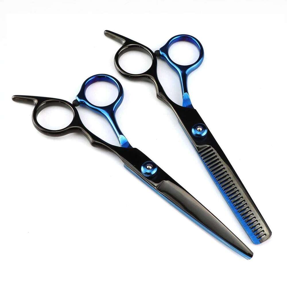 Hairdressing Japan Stainless Colorful Hair Cutting Thinning Shears Barber Scissors Haircut Set Dropshipping H260303
