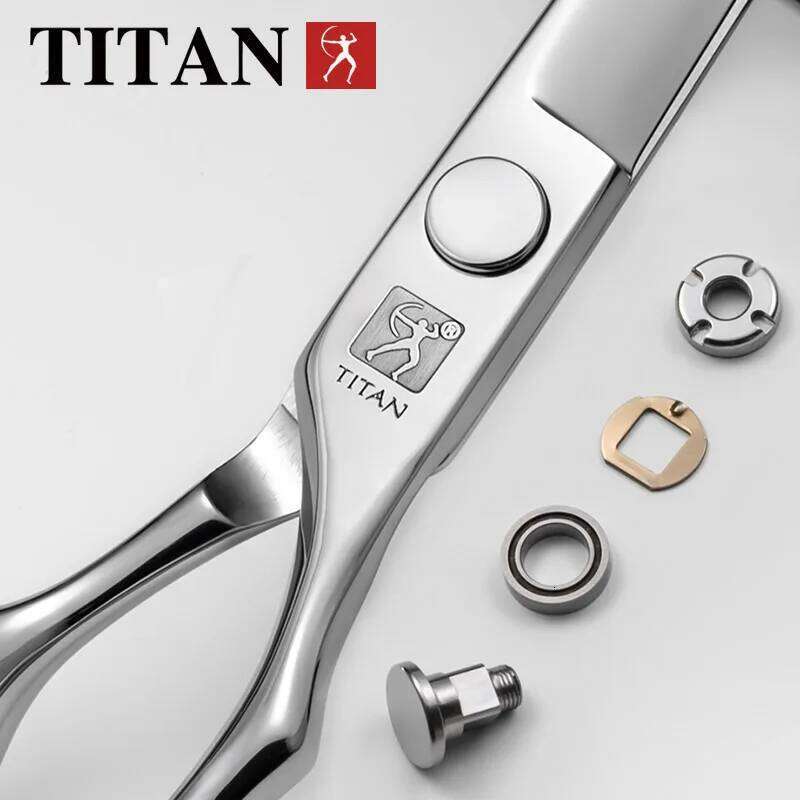Titan Professional Thinning Cutting Barber Hair Shears Scissor Hairdressing Scissors 5.0/5.5/6.0/6.5inch 440C H260303