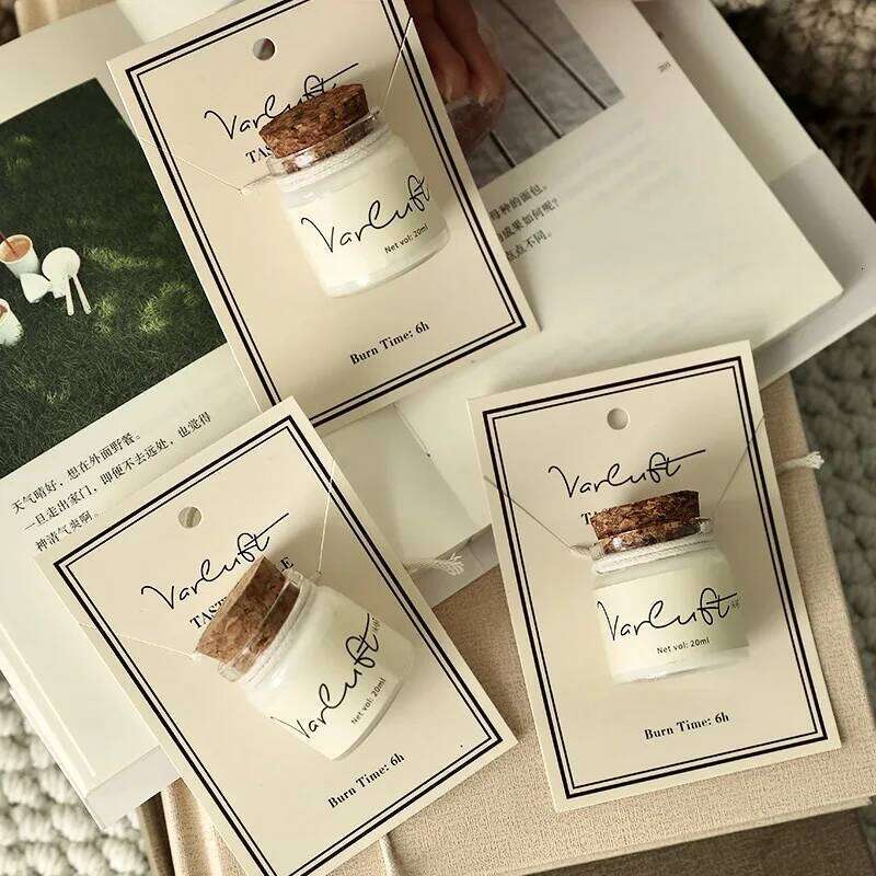 Mini Aromatherapy Candle Test Sample, Travel Pack, Advanced Atmosphere Trial Fragrance, Small Gift W260304