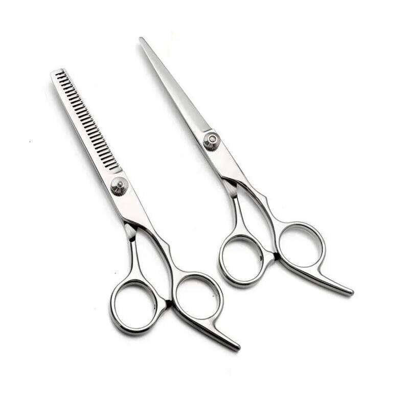 Stainless Steel Pet Dogs Gromming Scissors Shears Sharp Edge Animals Cat Hair Barber Cutting Tools 17.5cm H260303