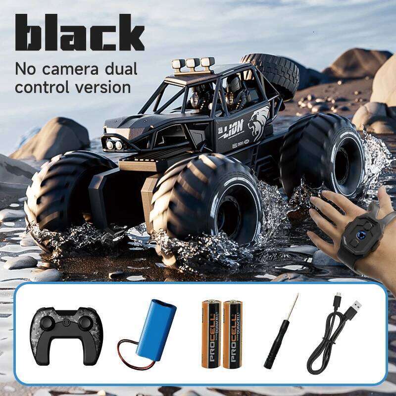 Gesture And Remote Control 50M Range Amphibious RC Car Gift For Kids Ages 3 4 5 6 7 All Terrain Adventure Vehicle Z260303