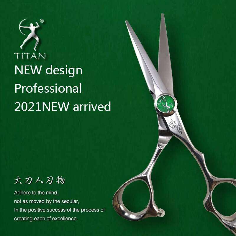 Titan 6 Inch Hair Professional Barber Scissors Cutting Thinning Styling Tool Hairdressing Shear H260303