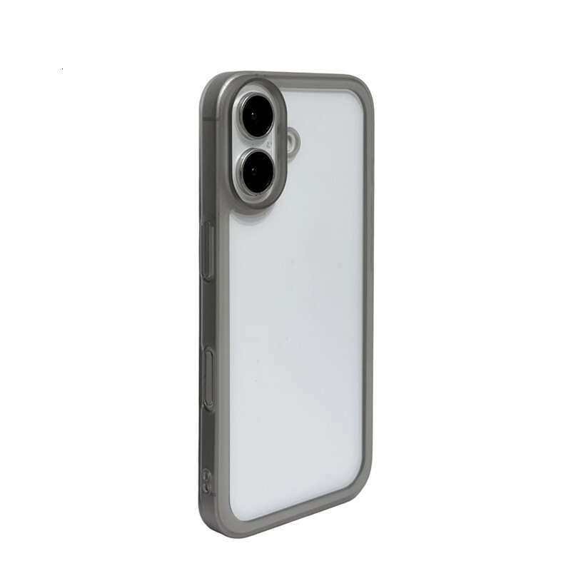 Compatible with iPhone 17 Max Matte 16 Frame Case Apple 13/14/15 Pro Lens Protector Trendy