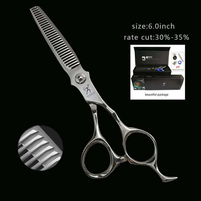 TITAN scissors cutting thinning barber tools shear hair H260303
