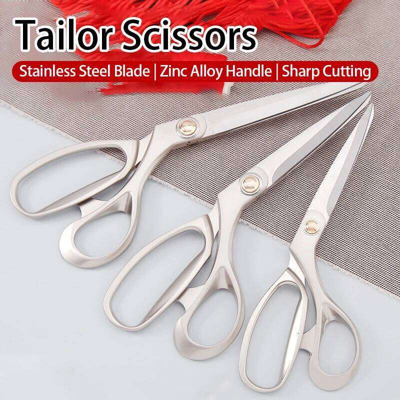 Professional Tailor Scissors Stainless Steel Thread Cutter Dressmaker Shears Sewing Craft Supplies CFJ001 H260303