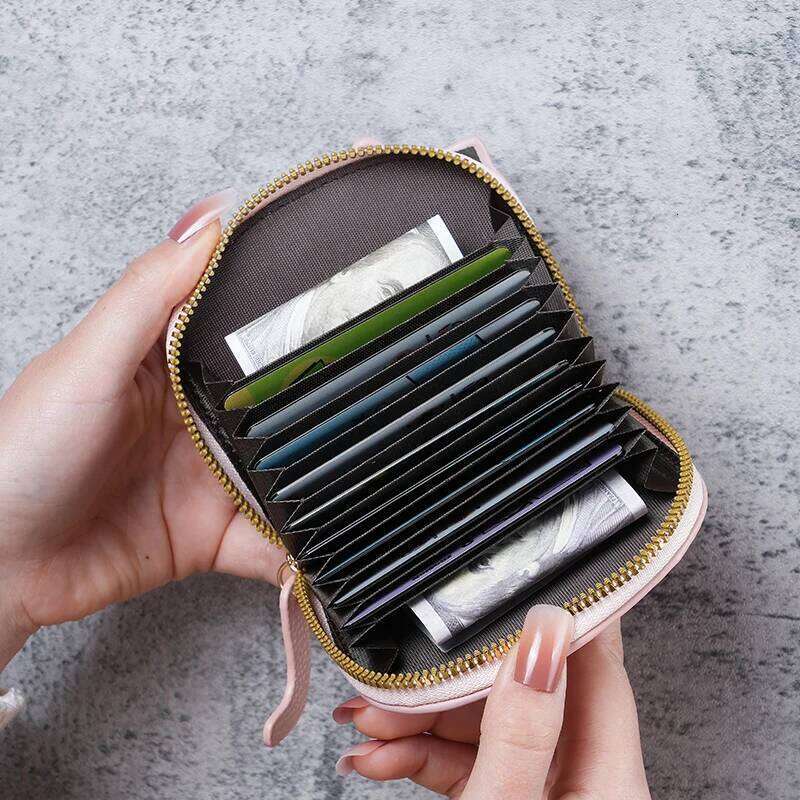 Cat Card Lady 2024 new compact online celebrity cute multi-card advanced cartoon coin purse with cute. C260304