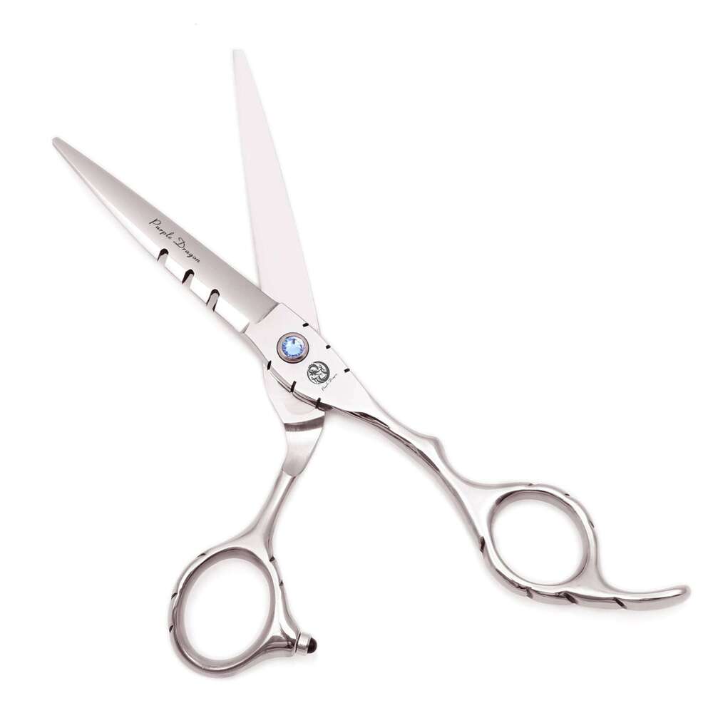 Professional Hairdressing 5.5" 6" Stainless Black Hair Cutting Scissors Barber Shop Thinning Shears Z1010 H260303