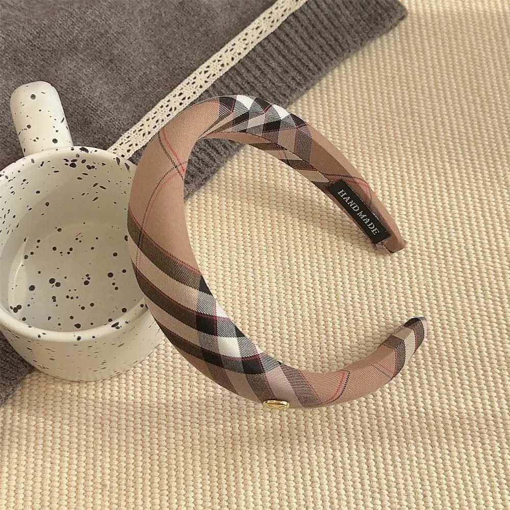 1 Autumn and winter college-style hair band for women fashionable and versatile high head band for pressing hair H260304 - view 3