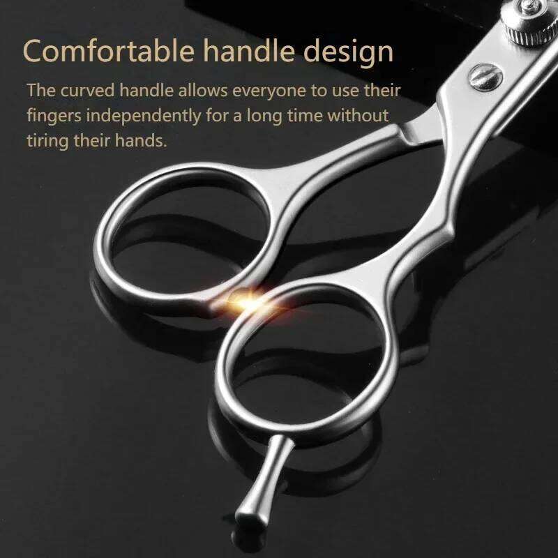 Professional Hairdressing Haircut Scissors 6 Inch 440C Barber Shop Hairdresser's Cutting Thinning Tools High Quality Salon Set H260303