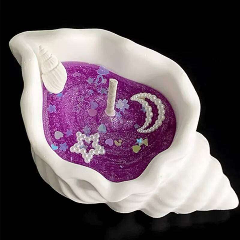 Seashell Star Shell Aromatherapy Ornament Handmade Conch Candle Gift Sea Decorative Candles W260304