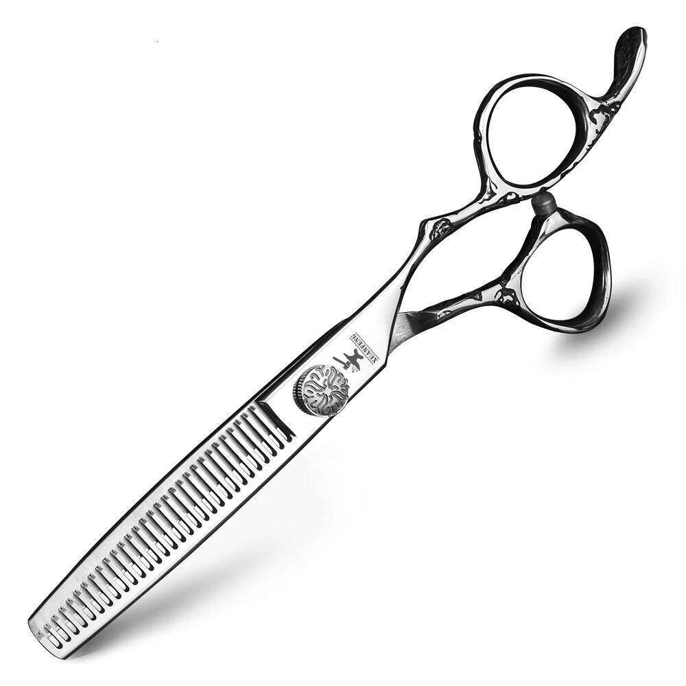 XUANFENG black Mirror Hair 6-inch JP440C Barber Cutting and Thinning Scissors Very Cool H260303