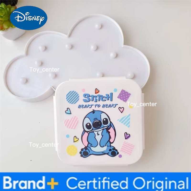 Stitch Cartoon Portable Lunch Box Cute Kid Child Student Hermetic Bento Box Double/Single Layer Large Capacity Food Crisper Gift H260304