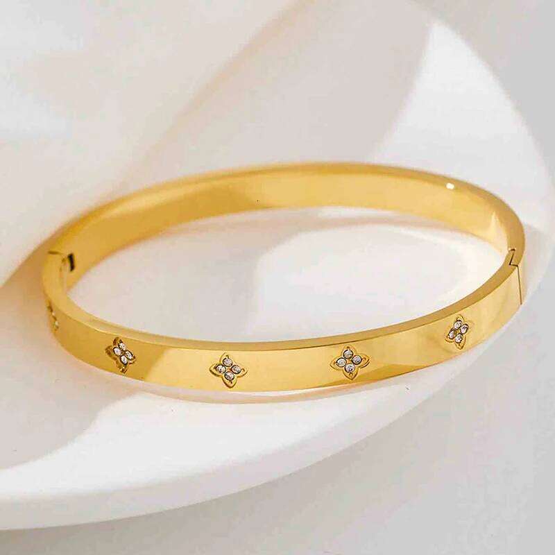 Yupsk 3Pcs Zircon Inlay Stacked Bracelets Suitable For Women Fashionable Party Jewelry Accessory Gift Set To Wear XJ260303