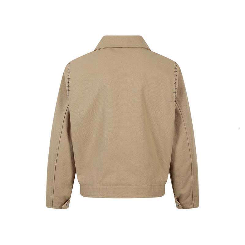 2026 Spring New American Style Cross Embroidered PU Leather Jacket For Men, Trendy Loose Casual Top