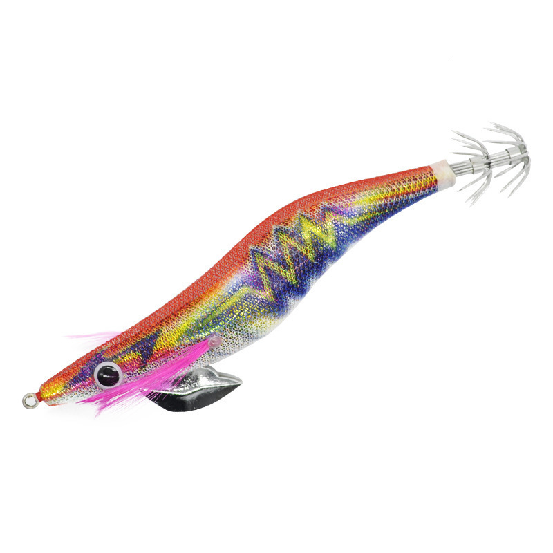 Fishing Hooks Japan road DUEL wood shrimp A1768 noctilucent helped shore fishing 3.5/2.5/3.0 shrimp smoked squid fishing lures 230614