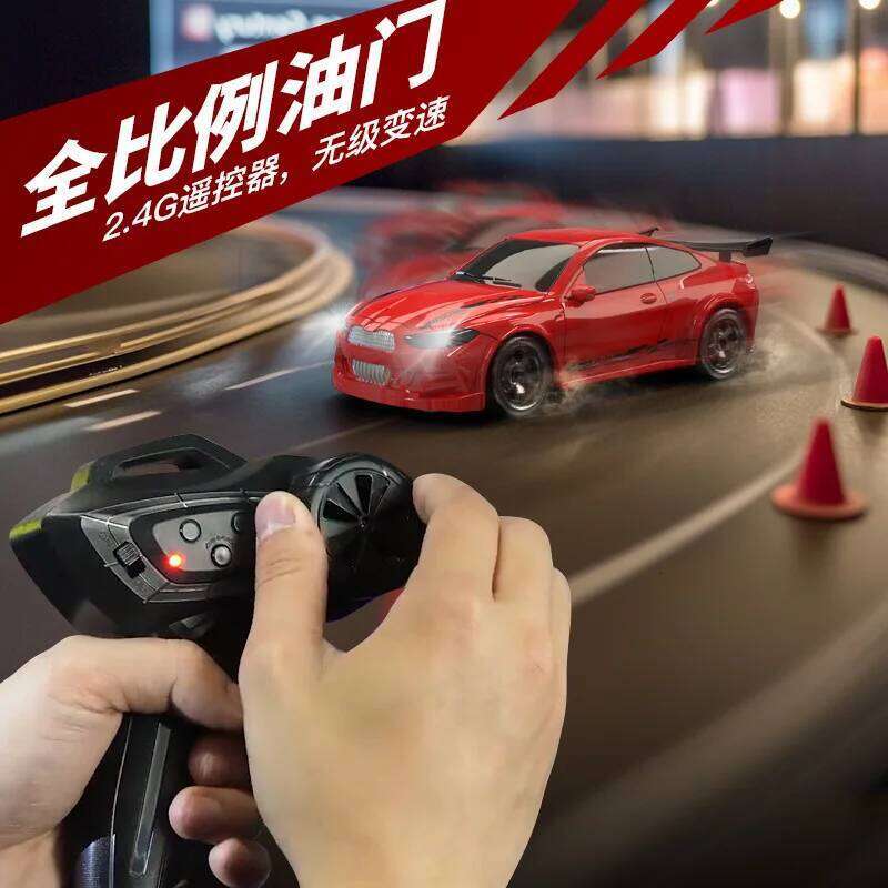 Kf20 1/43 Mini Drift Car Full Scale 4wd Desktop Rc Vehicle Simulation Of Remote Control Models Toys For Kids Christmas Gifts Z260303