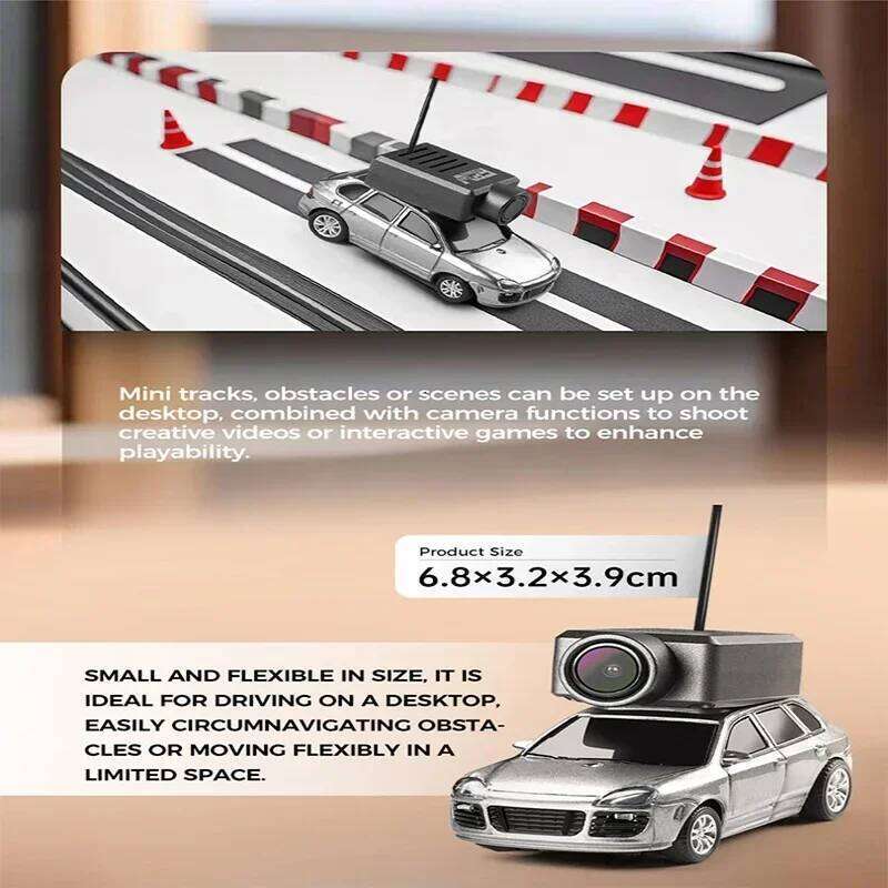 1:64 WLtoys 6401 Mini Cars 2.4G Automatic Matchingb with 720P FPV Camera Wifi APP Control Newest RC Racing Car Toy Z260303