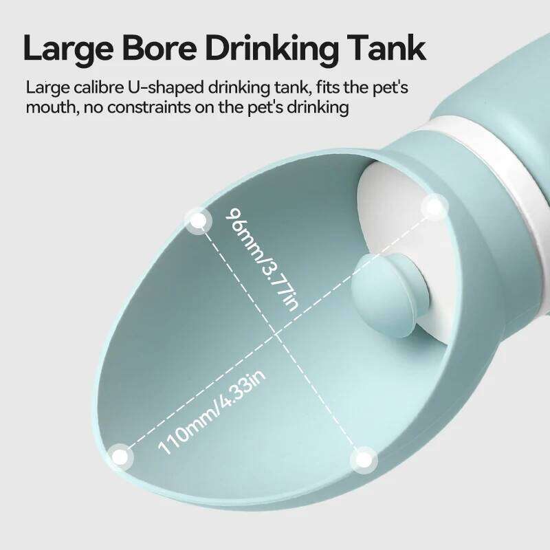 ROJECO Foldable Water Bottle for Dog Cat Outdoor Leakproof Walking Bowls Soft Silicone Pet Dogs Drinking Supplies S260303