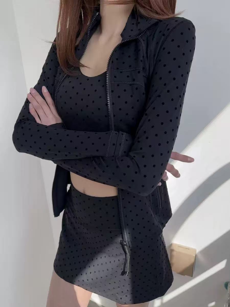 Women Yoga Jacket Define Workout Sport Coat Fitness gold zipper Jacket Sports Quick Dry Activewear Top Solid Zip Up Sweatshirt Sportwear Hot Sell Sweatshirt