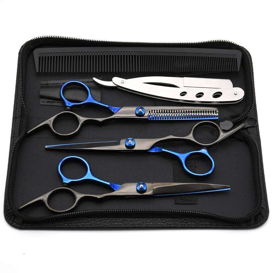 Professional Hairdressing JP Stainless Hair Cutting Thinning Shears Barber Scissors Haircut Set Dropshipping H260303