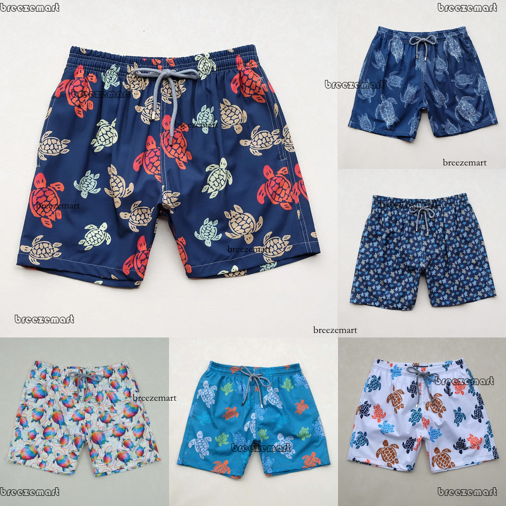 Vileberquin Shorts Designer Brand Vilbrequin Bermuda Pantaloncini Boardshorts Swim Shorts Trunks Mens Surfwear Bermudas Beach Short Turtles Summer Shorts fd0