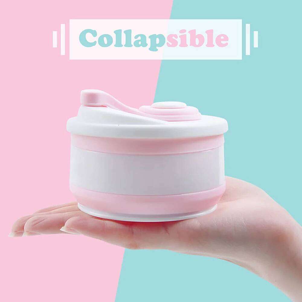 12 Oz Reusable Silicone Collapsible with Lid Camping 350ml 500ml Portable Folding Coffee Cups for Travel S260303 112