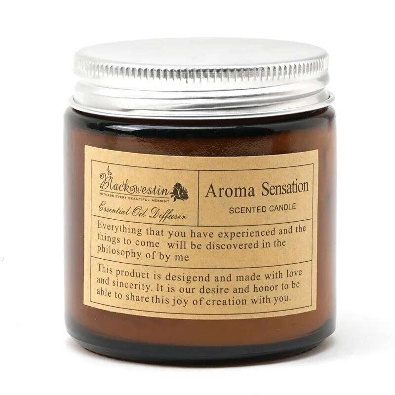 Aromatic candles Incense Indoor Long lasting Bedroom Fragrance Essential Oil Aromatherapy Candle W260304