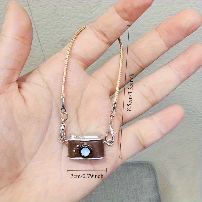 1/3/5pcs Handmade Resin Doll Bag Set - Camellia, Quilted & Camera Style Mini Bags for Labubu DIY Accessories GiftsT260304