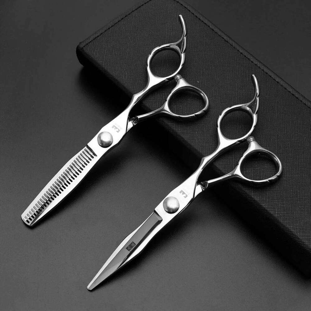 Professional Cutting Scissors - 6-Inch Stainless Steel Shears for Precision Cutting, Hair Trimming, and Styling Tools H260303