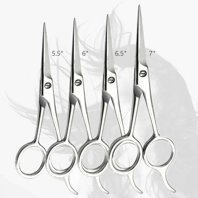 4 Sizes Professional Hairdressing Scissors Stainless Steel Hair Cutting Shears Thinning Barber Scissor Set for Salon Barbers H260303