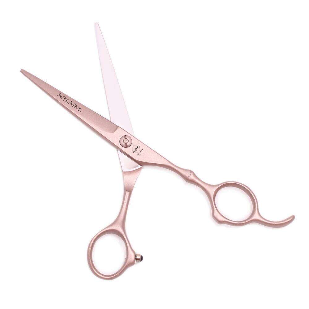 Professional 6" AQIABI Japan Stainless Thinning Shears Gold Hair Cutting Scissors Salon Barber Shop A9030 H260303