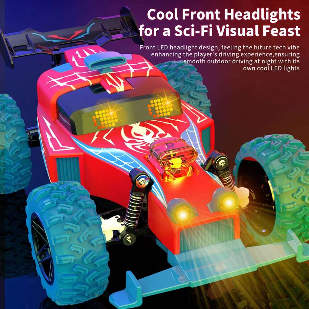 JJRC Q217 High Speed RC Car With LED Lights Sports Off-road 2.4GHz Remote Control Climbing Vehicles Cars Toys for Children's Toy Z260303