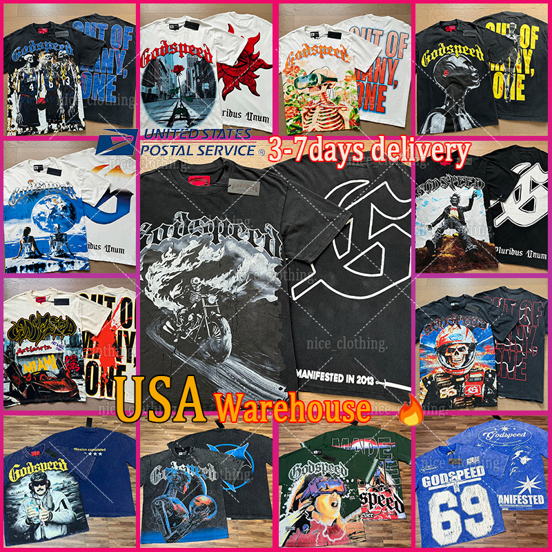 god speeds shirt designer t shirt mens t shirt graphic tee clothe beach hipster fabric cotton Street graffiti Letter foil all print Vintage washed black tee size S-XL