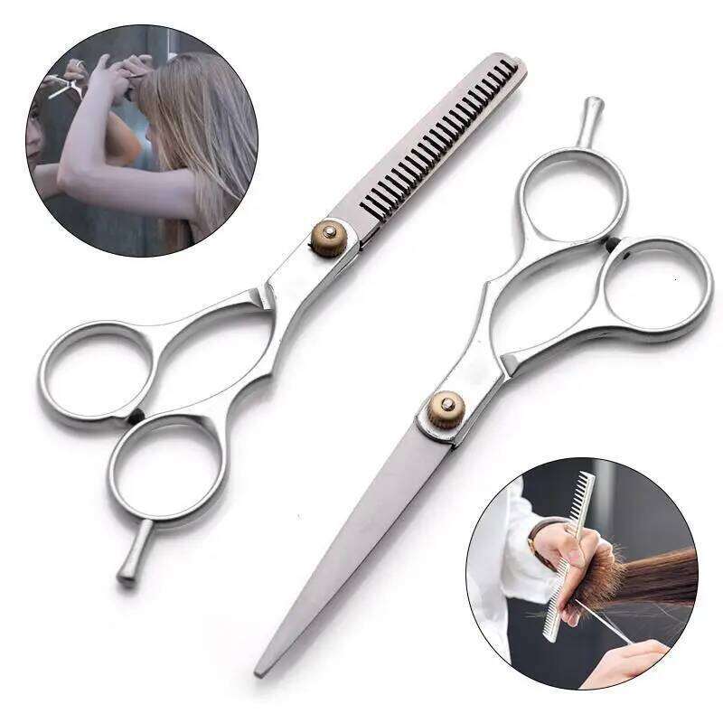 Barber Hairdressing Item Cutting Supplies Salon Flat Tooth Hair Styling Tools Small Scissor H260303