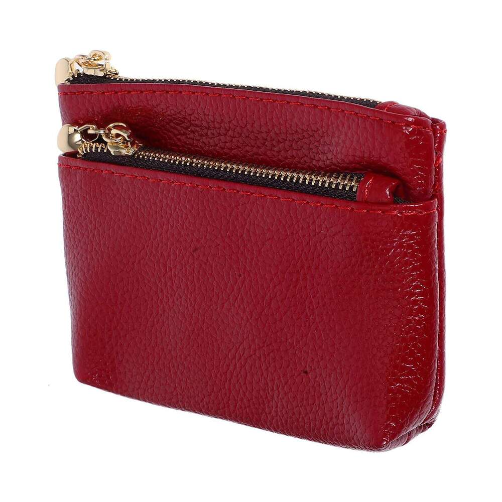 Compact Fake Women with Zipper Multi Compartment Short Wallet for Change Cards Id Travel Essential Organizer C260304