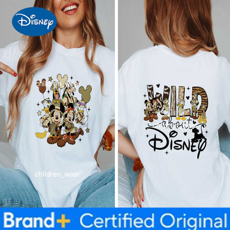 Disney Hot Sell Summer 2025 Tour Family T-Shirt Parent Child World Holiday T Couple Family Travel Parent Child Clothing H260304