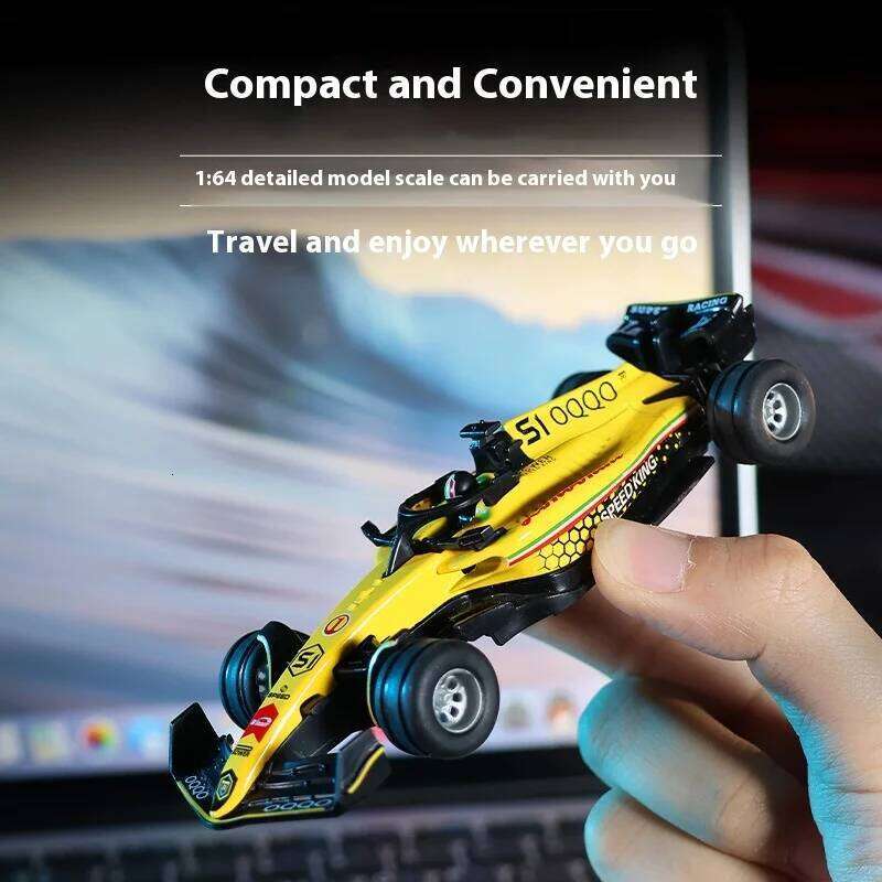 2025 New RC car August Product 1:64 Mini Alloy Model, Adjustable Lighting Formula Racing, Children's Remote Control Car Z260303