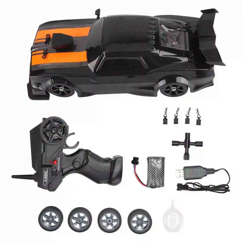 Racing 2.4Ghz 16A04 1/16 Drift Simulated 4 Wheel Drive with LED Light RC Car for Over 6 Entertainment Z260303
