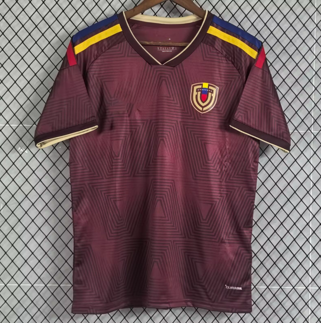 25-26 Venezuela Football Jersey Kids Kit 2025 2026 National Team Football Shirt Men Home Red Away White Camisetas Copa America
