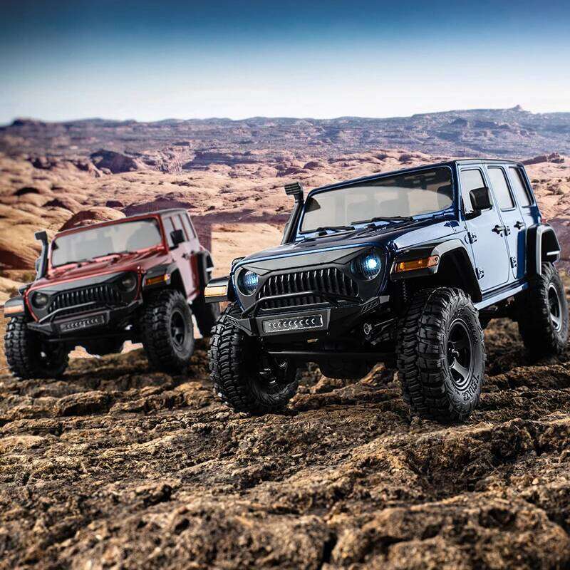 FMS 1/18 Thunderstorm Car Simulation RC Climbing Vehicle 2.4G Remote Control 4WD Off Road Crawler Model with Headlights Z260303