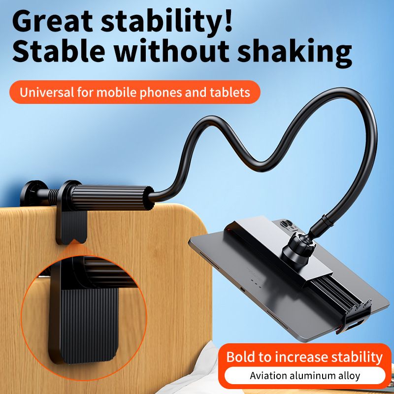 Lazy mobile phone holder Spiral base Bed desktop Lazy artifact Bedside mobile phone tablet holder