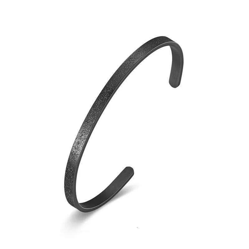 10/20/50pcs Custom Waterproof High Quality Multiple Colors Adjusted C-Shaped Stainless Steel Open Cuff Bangle For Men/Women XJ260303