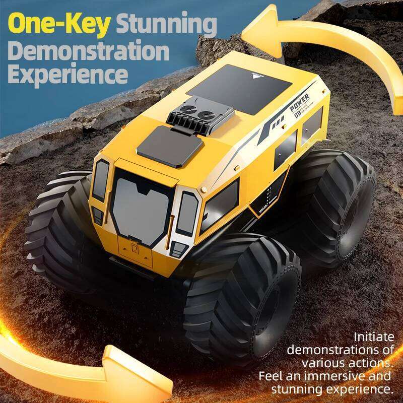 New JJRC Q210 RC Sherpa four-wheel drive large foot climbing all-terrain amphibious vehicle toys for children. Z260303