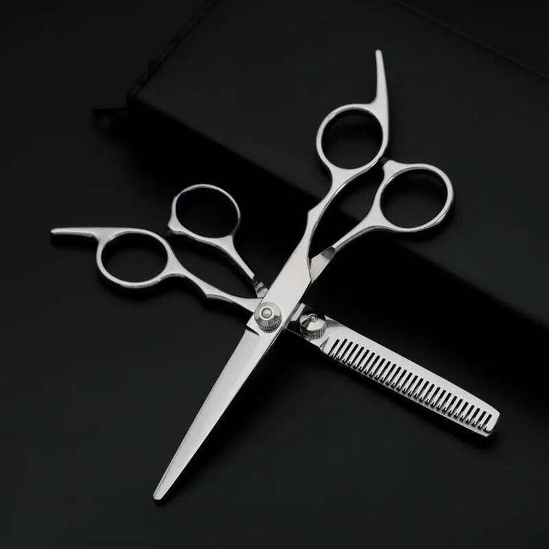 Stainless Steel Pet Dogs Gromming Scissors Shears Sharp Edge Animals Cat Hair Barber Cutting Tools 17.5cm H260303