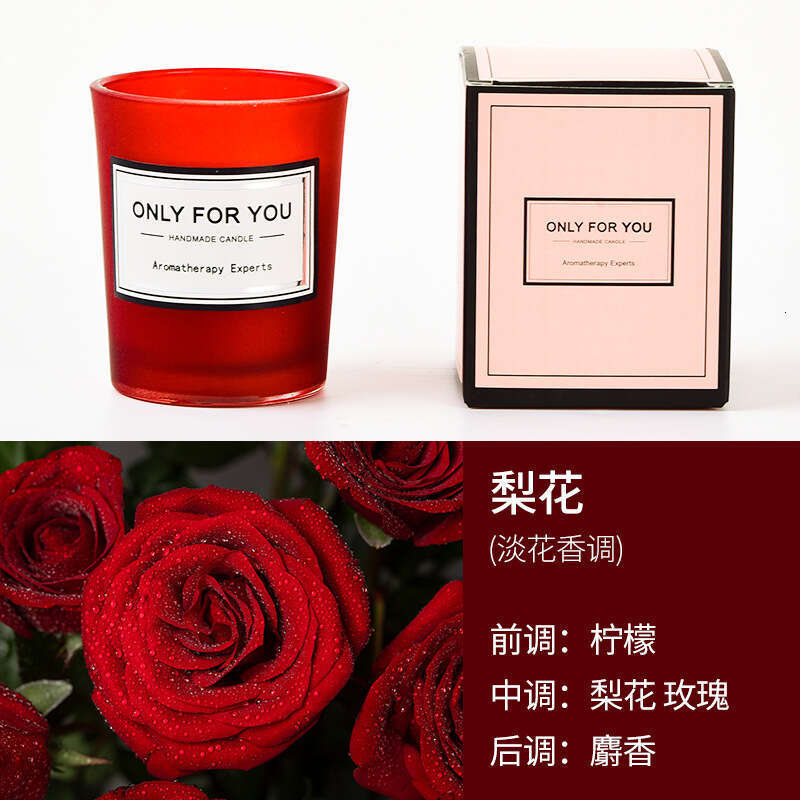 Aromatherapy Candle Atmosphere Ins Decoration Niche Romantic Mood Sleep Aid Home Indoor Long-lasting High-end Gift W260304